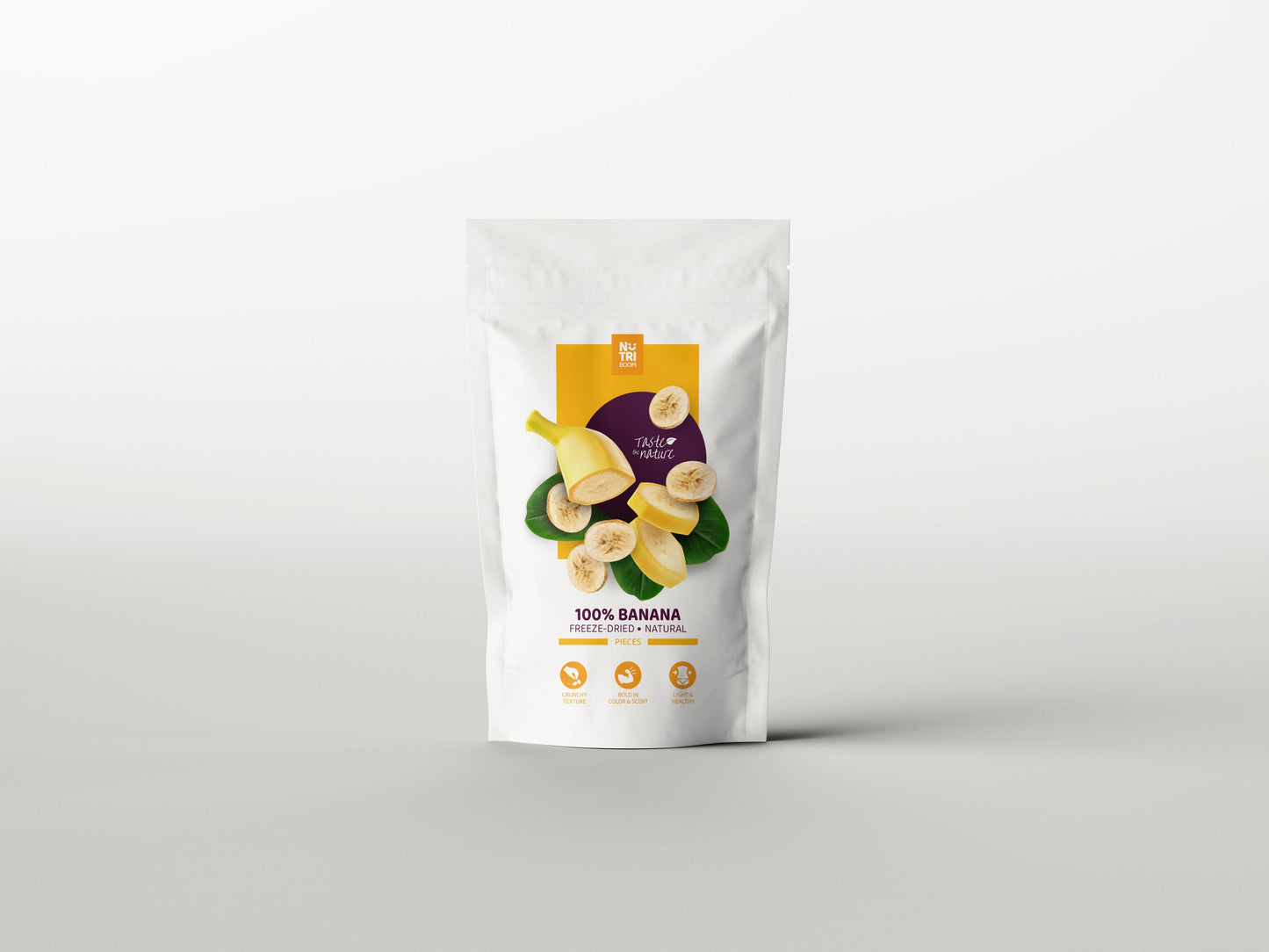 Banana, liofilizirana, 50g